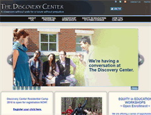 Tablet Screenshot of discoveringdiversity.com